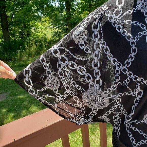 Jennifer Lopez Batwing Business Casual Top, sz XS - Picture 5 of 13
